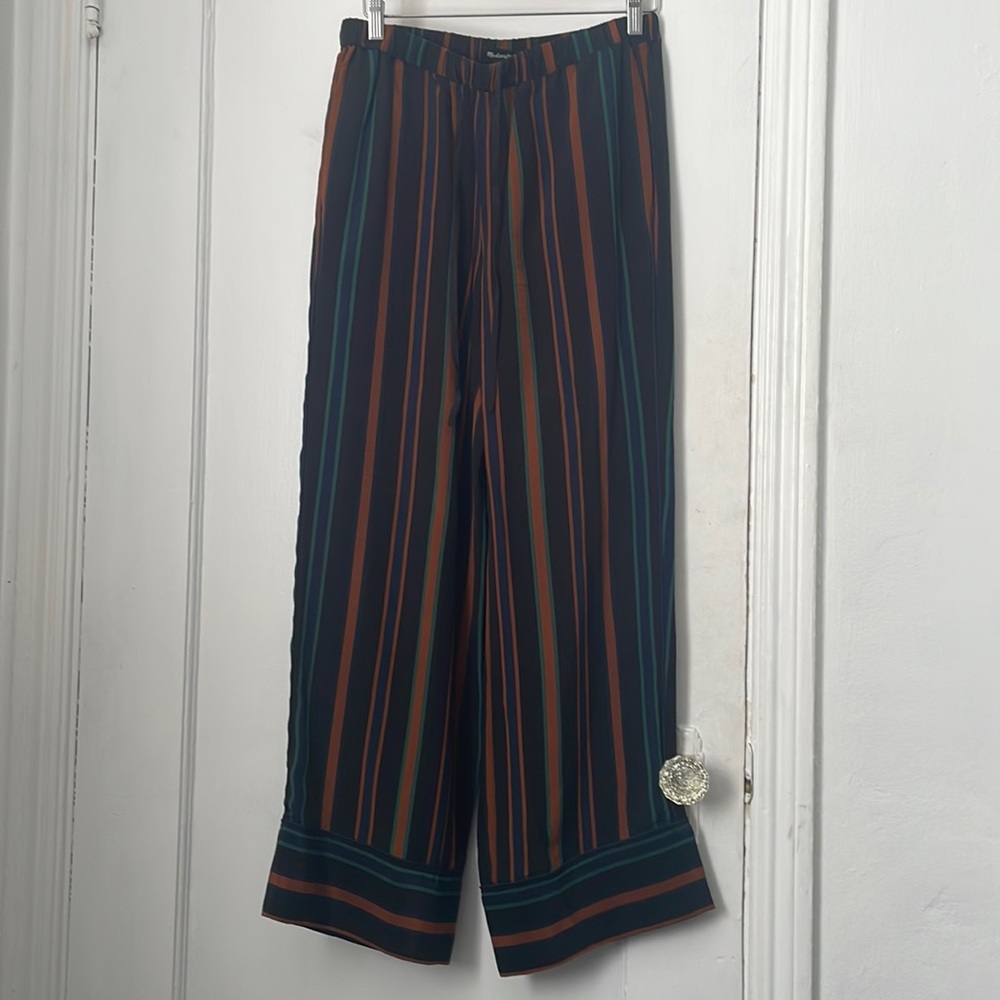 Madewell 100% Silk Satin Pants